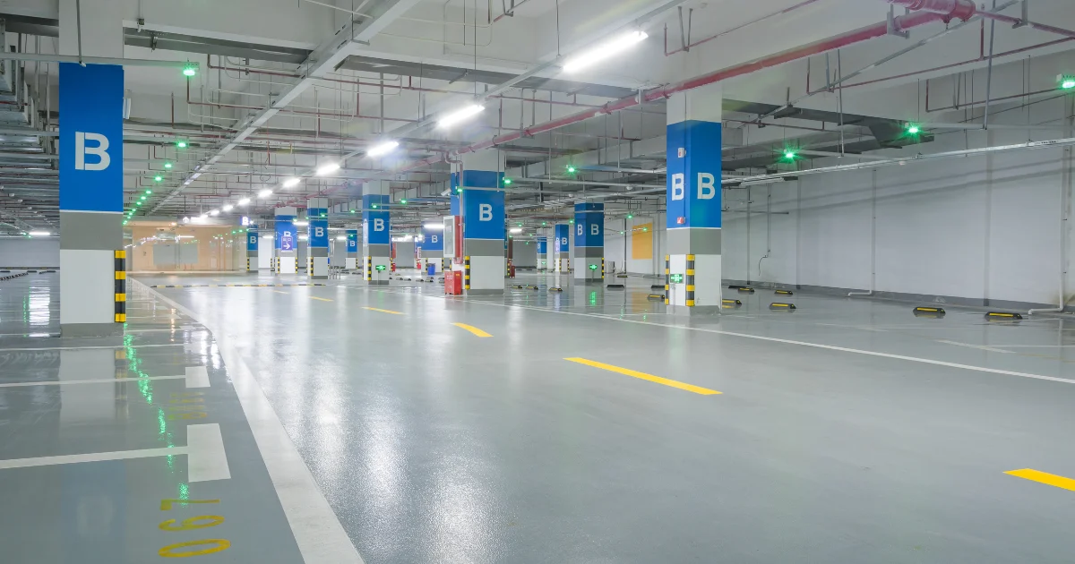 停車場平面情境